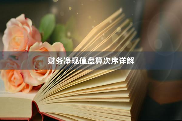 财务净现值盘算次序详解